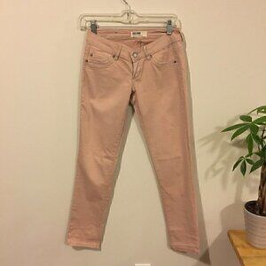 Garage  denim Skinny pink Jeans: Size 0